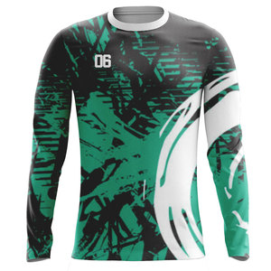 Camiseta de Fútbol de Manga Larga con Sublimación Completa, Ligera, 100% Poliéster - Product Image 5
