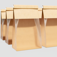 INNORHINO sacs à cravate en étain support de gâteau alimentaire en papier Kraft personnalisé impression offset longueur de la main poignée colle thermofusible de Henkel