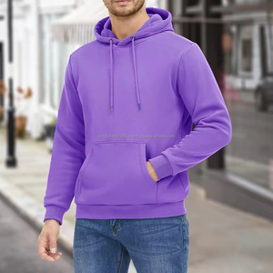 Sweats à capuche pour hommes au meilleur design, 100% coton, col à capuche, nouveau modèle tendance, motif uni, service OEM, prix de gros - Product Image 3