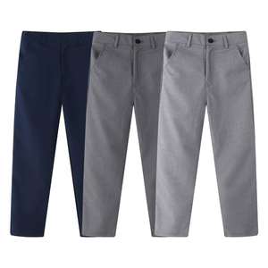 ชุดนักเรียนประถมคุณภาพสูง แบบ unisex สำหรับเด็ก พร้อมปักโลโก้ตามสั่ง กางเกงขาสั้นสีกากีผ้าฝ้ายเนื้อนุ่มพิเศษ บริการ OEM - Product Image 2