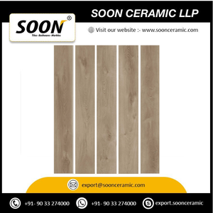 พื้นไวนิล SOON CERAMIC LLP แบบคลิ๊กล็อค ป้องกันน้ำ ผิวเรียบ รูปทรงสี่เหลี่ยมผืนผ้า ความกว้างปานกลาง สำหรับใช้ภายในอาคาร - Product Image 2