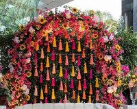 Indiaas handgemaakt vintage katoenen multicolor afneembare draadkwastjes professionele nieuw binnengekomen bruiloft kerst Diwali huisdecoratie