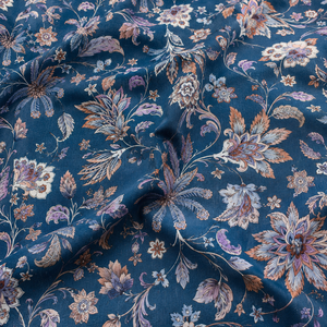 Tela de Algodón Tejida Estampada con Follaje Ecológico Orgánico Suave de Primera Calidad, Ligera, 170 g/m², para Cortinas y Prendas de Vestir - Product Image 6
