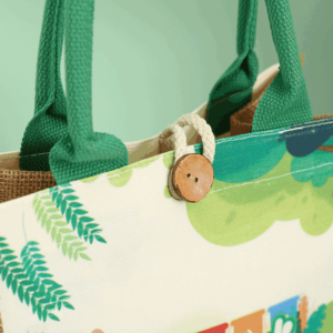 Bolsa de Regalo de Yute Personalizada y Sostenible para Promoción de Marca - Product Image 3