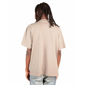 Camisetas de Hombre de Alta Calidad al por Mayor, Estilo Boxy, 260GSM, 100% Algodón, Streetwear, Teñido en Prenda, Camisetas Lisas de Gran Gramaje - Product Image 4