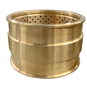 Matériel en bronze durable de douille de cuivre de graphite auto-lubrifiant d'équipement industriel - Product Image 3