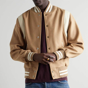 Veste de baseball classique pour homme, style universitaire, veste bomber, streetwear décontracté, vêtements d'extérieur tendance, qualité supérieure - Product Image 1