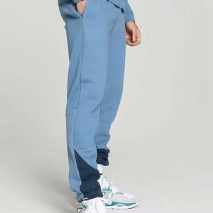 Pantalones Deportivos de Forro Polar Azul para Hombre HILTON ENTERPRISES, con Cordón Ajustable, Bolsillos Laterales, Estilo Casual, para Invierno, Transpirables, Tejidos - Product Image 2