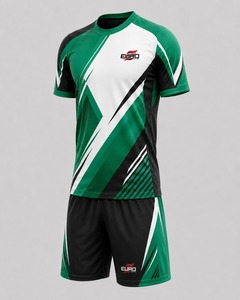 Conjunto de Uniforme de Fútbol Personalizado para Hombre, Equipación Deportiva Transpirable de Secado Rápido con Rayas Rosas y Negras, Uniforme de Fútbol OEM ODM - Product Image 5