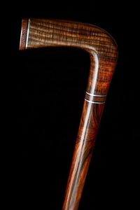 Hot Selling Premium Single-Point Waterproof Handcrafted <b>Rustic</b> <b>Wooden</b> Walking Stick Durable Cane - Product Image 2