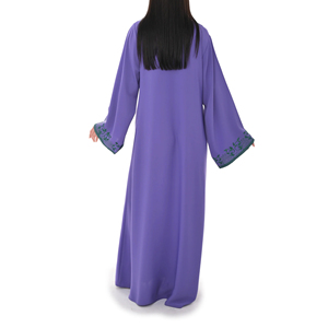Jalabiya Cómoda para Mujer, Vestido Tradicional de Oriente Medio, Suave, Holgado, Modesto, para Uso Diario Islámico - Product Image 2