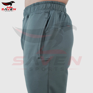 Pantalon de survêtement décontracté pour homme en tissu doux au toucher, personnalisable avec couleurs contrastées, nouvelle collection, meilleure vente - Product Image 6