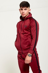 Sports Wears Jogging Tracksuits Custom Made 100% <b>Polyester</b> New Designs Zipper Hoodies And <b>Joggers</b> 2 Pieces Gym Tracksuits - Product Image 4