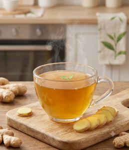 PRIX USINE Thé au gingembre naturel de haute qualité pour boissons chaudes ou glacées Saveur douce et épicée Facile à préparer - Product Image 4