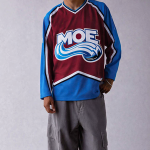 Camiseta de fútbol americano de poliéster de malla de 220 g/m² con diseño de sublimación personalizado, estilo streetwear, hombros caídos y corte holgado, venta al por mayor OEM. - Product Image 3