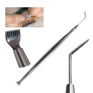 Herramienta Separadora Portátil para Laminación de Pestañas, Aplicador de Metal Negro para Estilizar Pestañas, Moldeador de Cejas, Equipo Profesional para Salón de Belleza - Product Image 2