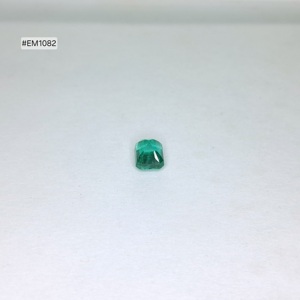 Piedra suelta de esmeralda 100% natural, corte octogonal, 6.20x5.00x4.20mm, gema verde de 0.99ct para anillos, colgantes y pendientes. - Product Image 4