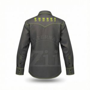 Ropa reflectante ignífuga de alta visibilidad de 7.5oz para petróleo, gas y energía, ropa de trabajo FR de manga larga, China FRC. - Product Image 3