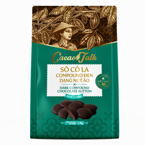 Factory OEM/ODM Wholesale High Quality Bulk Dark Compound <b>Chocolate</b> Solid Button Cocoa Bakery Biscuits Cookies HALAL Hot Selling - Product Image 1