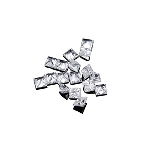 Elegantes Joyas D'VINS, Diamantes Cultivados en Laboratorio CVD, Color D, Corte Princesa Excelente, 1.5x1.5mm 2.75x2.75mm, Diamantes Sueltos para Joyería - Product Image 4