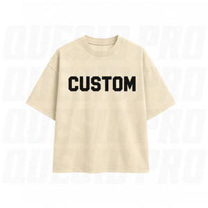 Camisetas de Calidad Premium para Hombre, Corte Holgado, Estilo Oversize, Lisas, Personalizables, Ajuste Holgado, Moda Urbana Casual, Camisetas con Bordado - Product Image 3