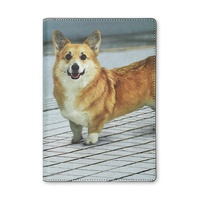 Agenda planificateur en cuir PU avec couverture personnalisée, format A5, carnet de notes, reliure à feuilles mobiles