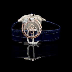 Reloj de Lujo con Diamantes Moissanite para Hombre, Reloj de Pulsera de Acero Inoxidable - Product Image 4