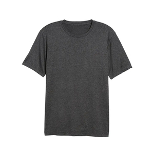 T-shirts pour hommes 100% coton, personnalisation en gros, fabrication de vêtements OEM ODM, marque privée, 220 GSM - Product Image 5