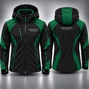 Veste Softshell à Capuche Unisexe Coupe-Vent et Imperméable de Qualité Supérieure – Nouvelle Arrivée, Prix de Gros, Veste Décontractée Streetwear - Product Image 2