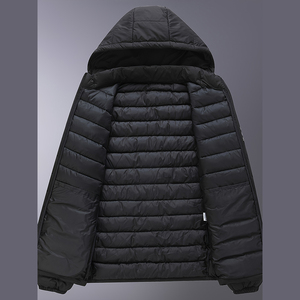 Blousons matelassés pour hommes, design personnalisé avec logo, vêtements décontractés, manteau rembourré tendance, vêtements d'extérieur chauds, blouson matelassé pour hommes - Product Image 6