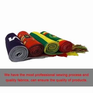 Bufandas de Fútbol Cuadradas Tejidas a Doble Cara Personalizadas, Bufandas de Jacquard Acrílicas de Alta Calidad y Ligeras para Aficionados de Equipos Nacionales - Product Image 3