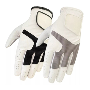 High Performance White Mesh Golf <b>Glove</b> Right Hand Breathable Secure Snap Closure Unisex Training Sports - Product Image 4