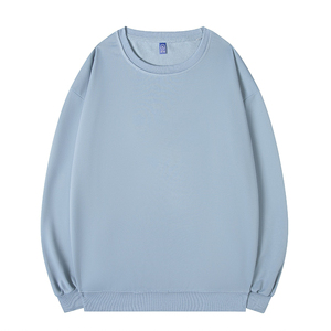 Vêtements de sport pour hommes 100% coton à bas prix, pull personnalisé pour hommes, col rond tendance 260g, sweat-shirt confortable - Product Image 5