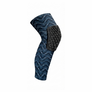 Genouillère de compression avec protection antichoc, impression par sublimation, unisexe, toutes saisons, design à enfiler - Product Image 1