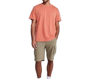 2025 pantalones cortos de malla para hombre con logotipo personalizado al por mayor transpirables cómodos último diseño con patrón sólido pantalones cortos Cargo - Product Image 1