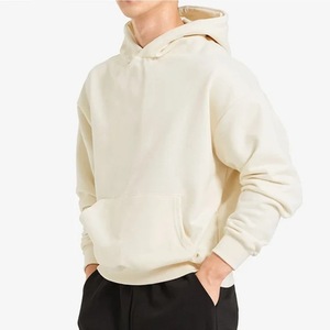 Sudadera con Capucha para Hombre, Estilo Nuevo, 100% Algodón Francés, Logotipo Personalizado, Hombros Caídos, Talla Grande, Venta al Por Mayor - Product Image 2