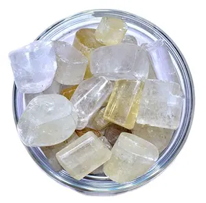 Piedras de calcita óptica para Chakra, piedra curativa de cristal Natural