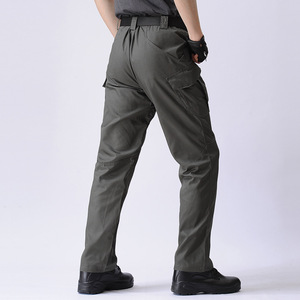 <b>Waterproof</b> Windproof Safety Breathable Hi Visibility Cargo Workwear <b>Trousers</b> Cotton Stretch Unisex - Product Image 3