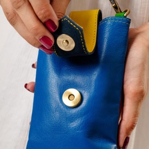 Luxury Cowhide Genuine Leather Women's <b>Small</b> Crossbody <b>Handbag</b> with Carved Mobile Phone Pocket Western Hair Hide Design - Product Image 4