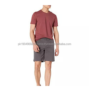 เสื้อยืดผู้ชายไซส์ใหญ่ พิมพ์โลโก้ตามสั่ง ขายส่ง ผ้าฝ้าย 95% ผสมสแปนเด็กซ์ 5% น้ำหนัก 180 กรัม ราคาถูก เสื้อยืดผ้าฝ้ายเรียบสำหรับผู้ชาย - Product Image 2