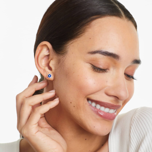 Pendientes de Diamantes Moissanite de Plata 925 Chapados en Oro Brillante, Corte Redondo, Joyería Fina Elegante, Regalo para Fiesta, Aniversario, Boda - Product Image 2