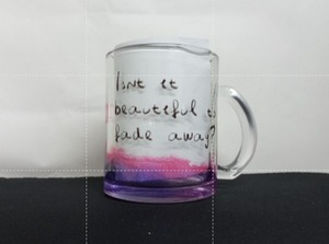 Mug à café en verre transparent, motif uni, pour les fêtes, anti-fuite, réutilisable, passe au lave-vaisselle - Product Image 3