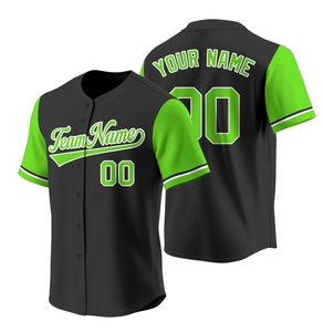 Camisetas de Béisbol y Sóftbol Personalizables con Estampado, Verano, 100% Poliéster, Manga Corta, Cuello en V, Transpirables, de Secado Rápido - Product Image 6