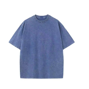 Camiseta Deportiva de Manga Corta para Hombre, Talla Grande, con Logotipo Frontal Personalizado, Transpirable, de Secado Rápido, 100% Algodón, para Fitness y Running - Product Image 2