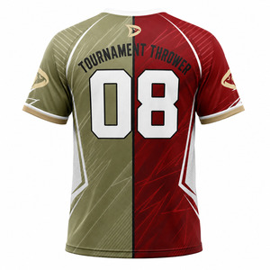 เสื้อเจอร์ซีย์คอร์นโฮลผู้ชาย ระบายอากาศได้ดี ผลิตจากผ้าตาข่าย สำหรับทีมแข่งขัน ออกแบบลายพิมพ์ตามสั่ง เหมาะสำหรับการแข่งขันกีฬา - Product Image 3