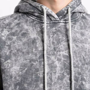 Impression personnalisée du logo, sweats à capuche de haute qualité, sweats à capuche délavés à l'acide, fabrication au Pakistan, sweats à capuche délavés à l'acide - Product Image 6