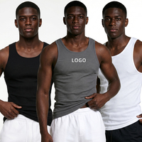 Débardeur d'entraînement pour hommes en tissu extensible doux, sans manches, pour la gym, le fitness et la musculation