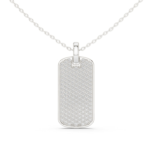 จี้เพชรทรงกลมทองคำโรสโกลด์ 14K สำหรับผู้หญิง |   ชุดสำหรับงานปาร์ตี้ |   เพชรที่เพิ่งเพาะเลี้ยง - Product Image 2