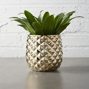 Accessoire de maison de luxe, pot décoratif moderne, pot texturé, pot décoratif géométrique, pot chic, accessoire décoratif de table. - Product Image 1