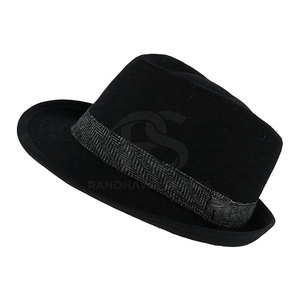 Chapeaux Fedora classiques unisexes, élégants, à large bord, pour un look décontracté, des fêtes, des activités de plein air et un usage quotidien - Product Image 3
